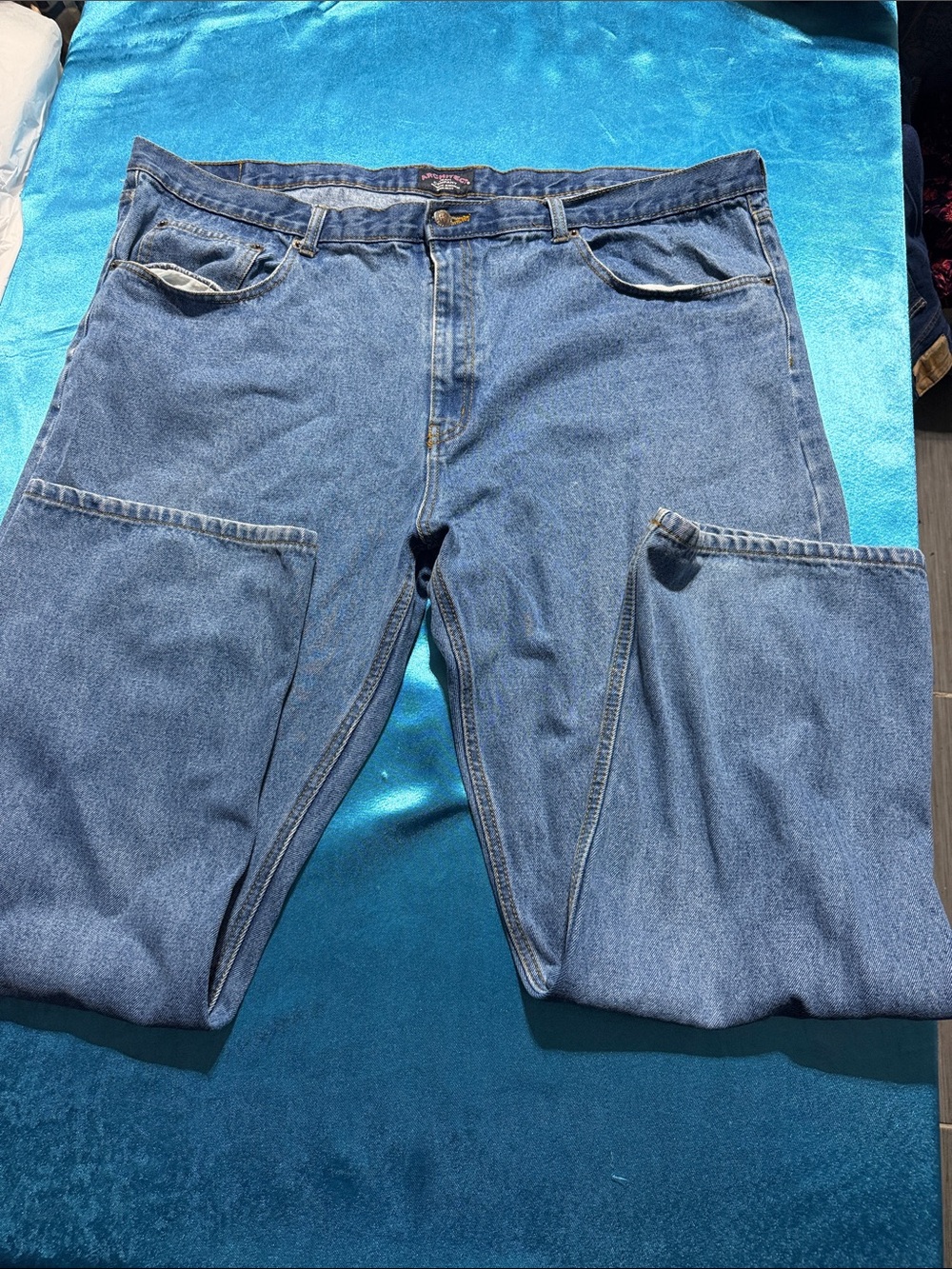 Architect Men's Light Blue Relaxed Jeans